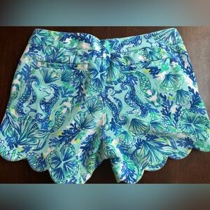 LILLY PULITZER Buttercup Knit Short SEEING DOUBLE ($68) Shorts Size 2